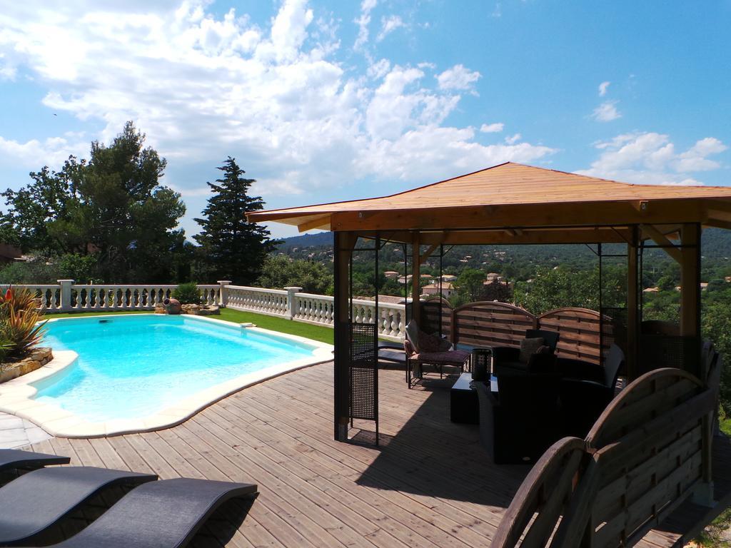 Appartement Vue Montagne Garéoult Extérieur photo
